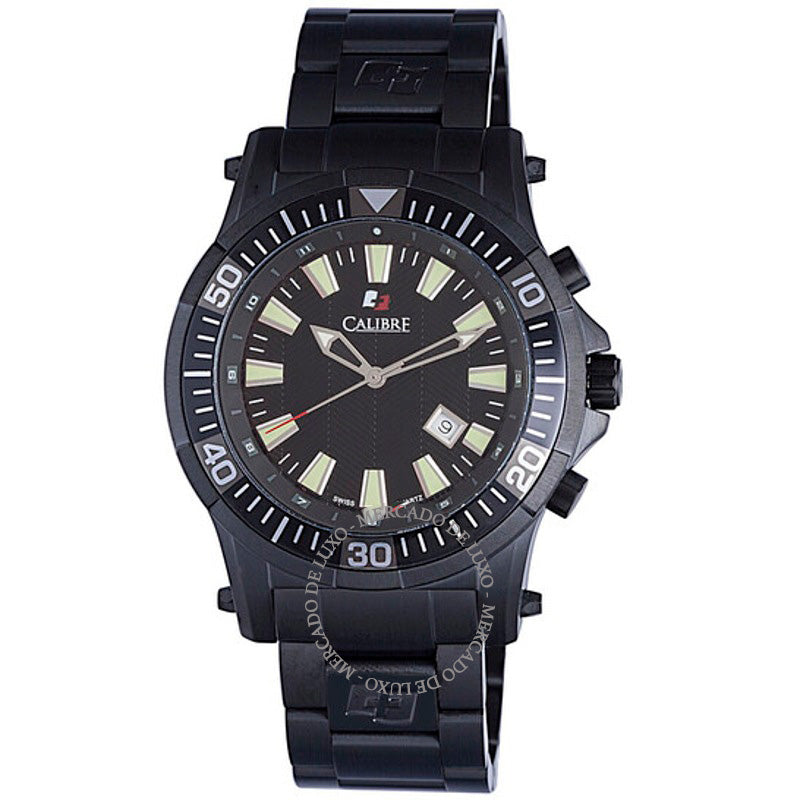 Relógio Hawk Date Mostrador Preto 45 mm - Mercado de Luxo - O Maior E-Commerce de Bens, Produtos e Serviços de Luxo do Brasil.