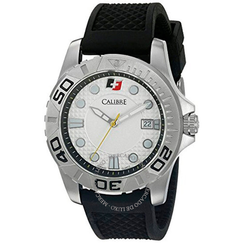 Relógio Mostrador branco Akron 42 mm - Mercado de Luxo - O Maior E-Commerce de Bens, Produtos e Serviços de Luxo do Brasil.
