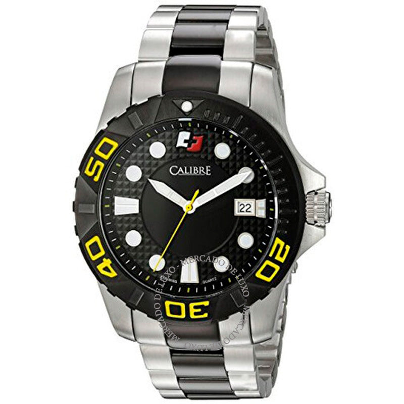 Relógio Mostrador preto Akron 42 mm - Mercado de Luxo - O Maior E-Commerce de Bens, Produtos e Serviços de Luxo do Brasil.