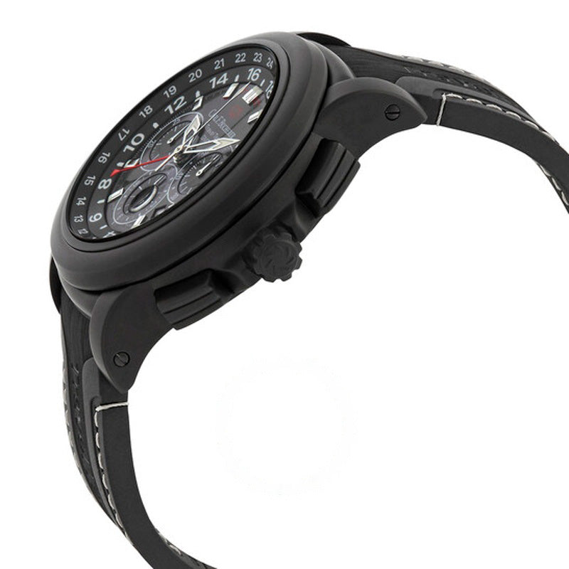 Relógio Patravi Traveltec Cronógrafo Cronômetro Automático Mostrador Preto 46 mm - Mercado de Luxo - O Maior E-Commerce de Bens, Produtos e Serviços de Luxo do Brasil.
