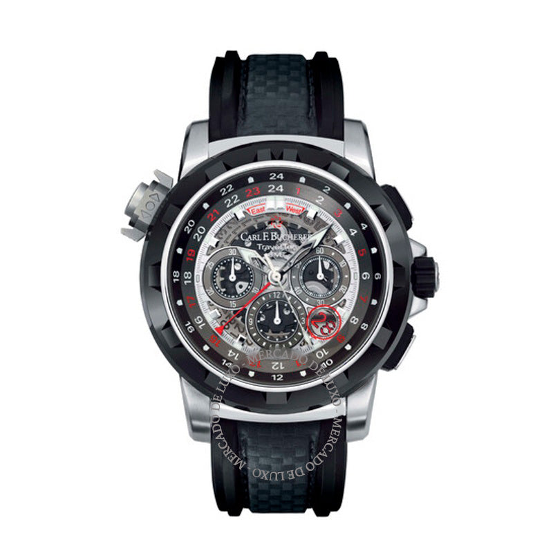 Relógio Patravi TravelTec FourX Cronógrafo Cronômetro Automático 46 mm - Mercado de Luxo - O Maior E-Commerce de Bens, Produtos e Serviços de Luxo do Brasil.