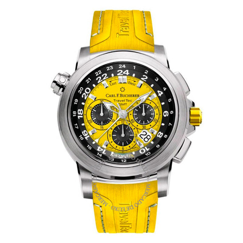 Relógio Patravi Traveltec Chronograph GMT Cronômetro Automático 46 mm - Mercado de Luxo - O Maior E-Commerce de Bens, Produtos e Serviços de Luxo do Brasil.