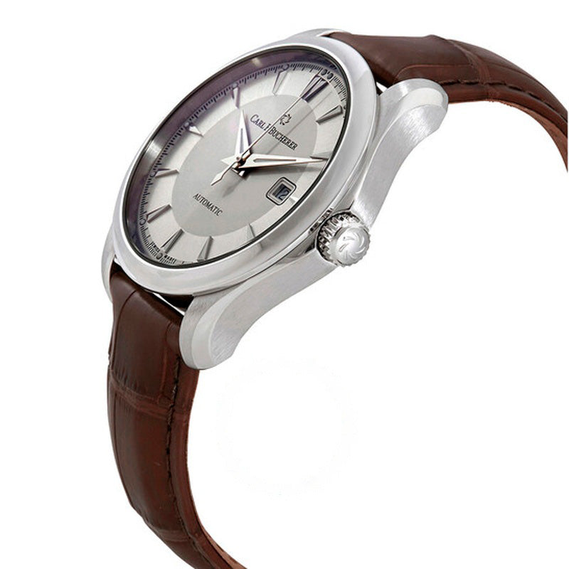 Relógio Carl F Bucherer Manero AutoDate Automático Mostrador Prateado 42 mm - Mercado de Luxo - O Maior E-Commerce de Bens, Produtos e Serviços de Luxo do Brasil.