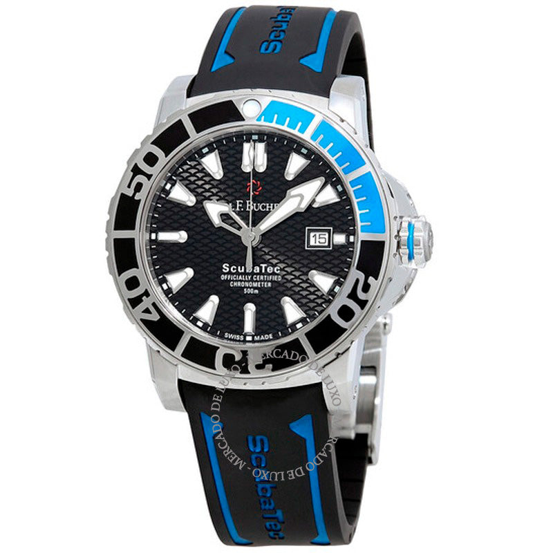 Relógio Patravi Scubatec Cronógrafo Automático Batman Aro 44 mm - Mercado de Luxo - O Maior E-Commerce de Bens, Produtos e Serviços de Luxo do Brasil.