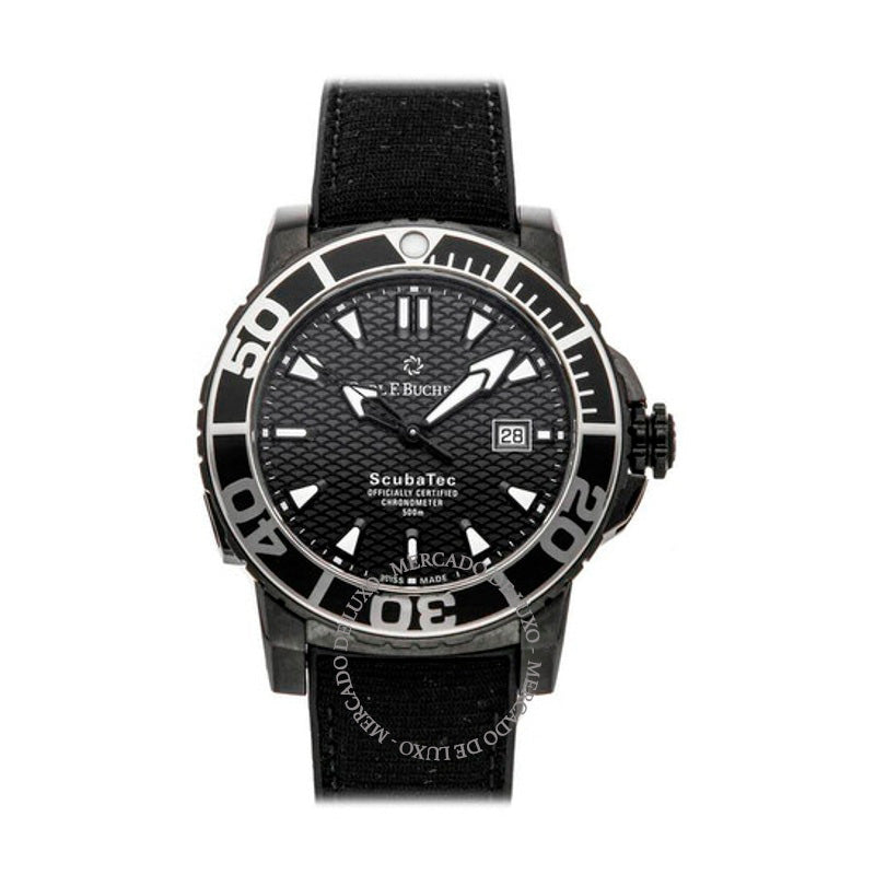 Relógio Patravi Scubatec Cronômetro Automático Mostrador Preto 44 mm - Mercado de Luxo - O Maior E-Commerce de Bens, Produtos e Serviços de Luxo do Brasil.