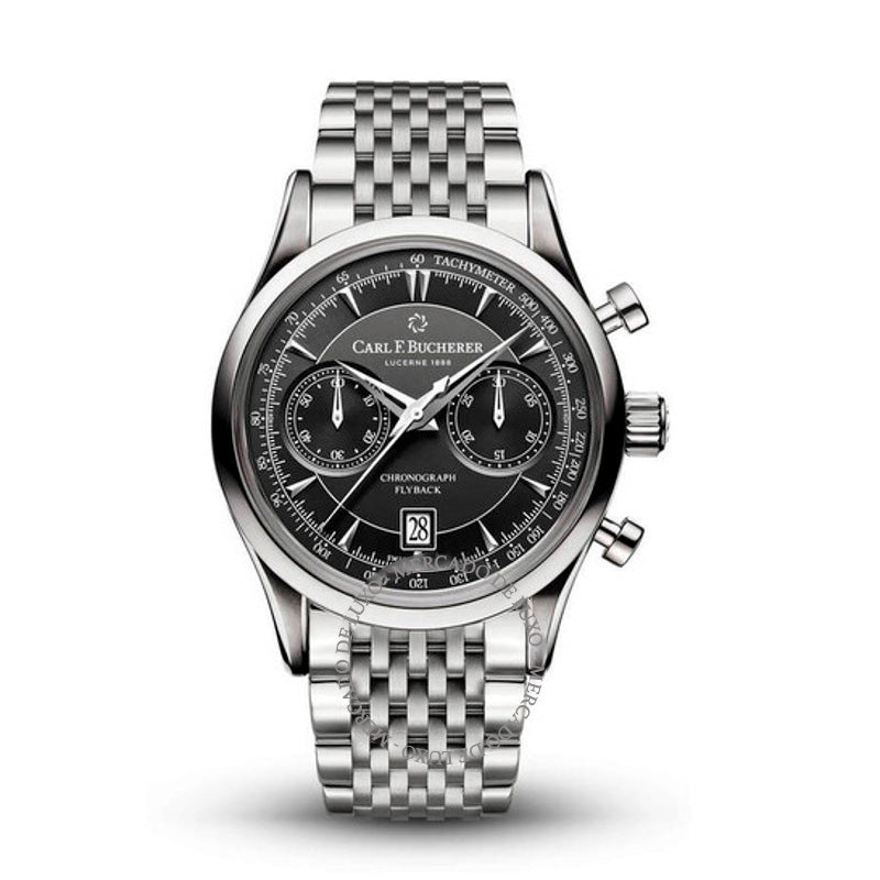 Relógio Manero Flyback Cronógrafo Automático Mostrador Preto 43 mm - Mercado de Luxo - O Maior E-Commerce de Bens, Produtos e Serviços de Luxo do Brasil.