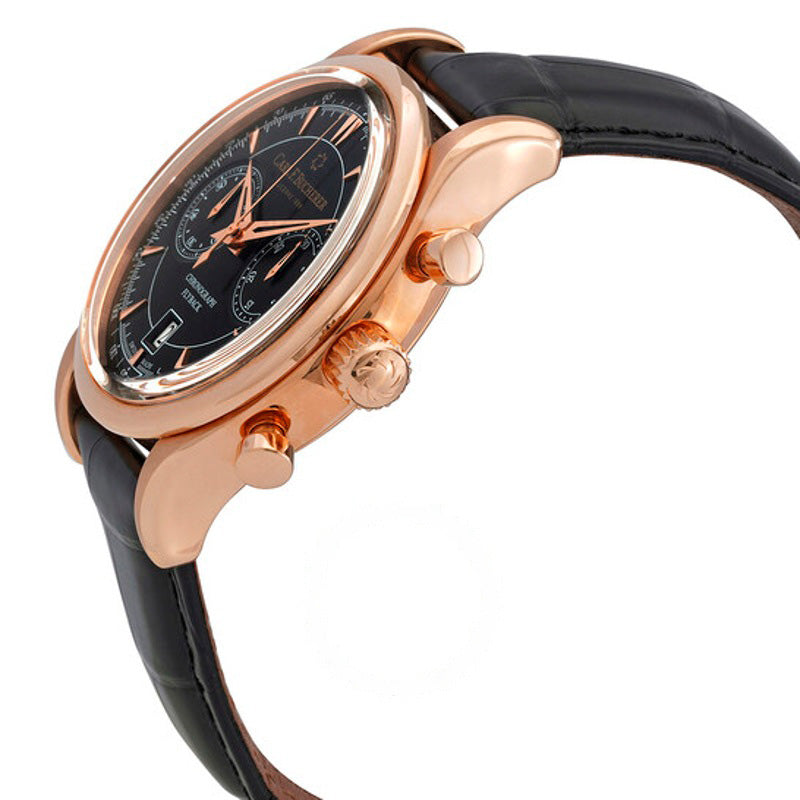 Relógio Manero Flyback Cronógrafo Automático Mostrador Preto 43 mm - Mercado de Luxo - O Maior E-Commerce de Bens, Produtos e Serviços de Luxo do Brasil.