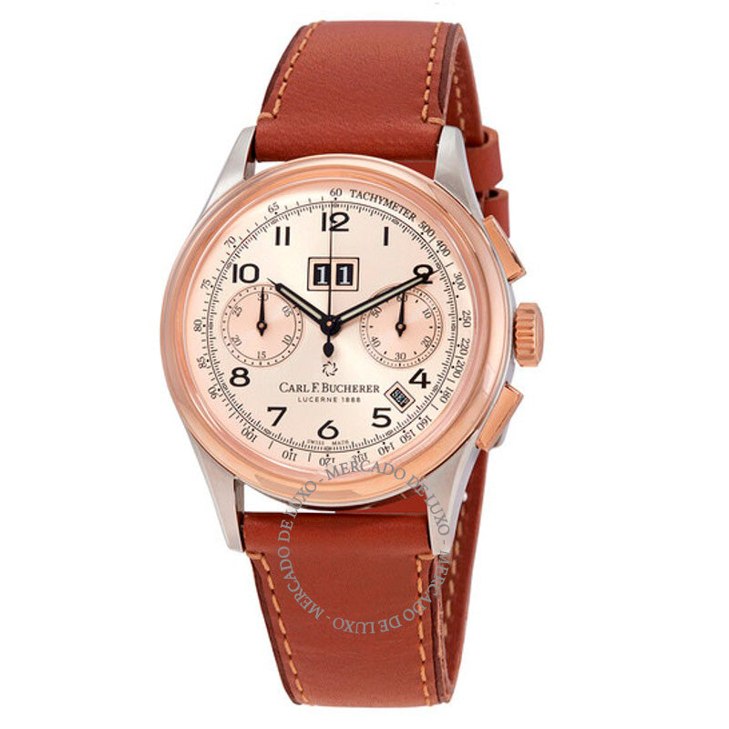 Relógio Heritage BiCompax Cronógrafo Anual Automático 41 mm - Mercado de Luxo - O Maior E-Commerce de Bens, Produtos e Serviços de Luxo do Brasil.