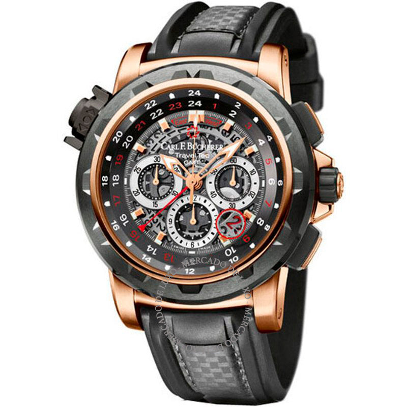 Relógio Patravi Traveltec FourX Cronógrafo Automático 46 mm - Mercado de Luxo - O Maior E-Commerce de Bens, Produtos e Serviços de Luxo do Brasil.