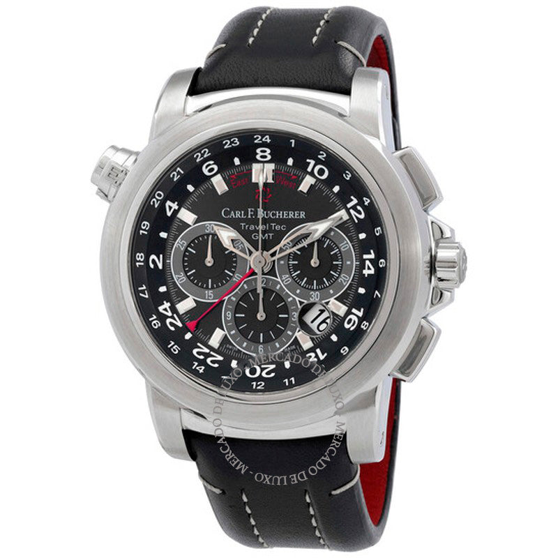 Relógio Patravi Traveltec Cronógrafo Automático 46 mm - Mercado de Luxo - O Maior E-Commerce de Bens, Produtos e Serviços de Luxo do Brasil.