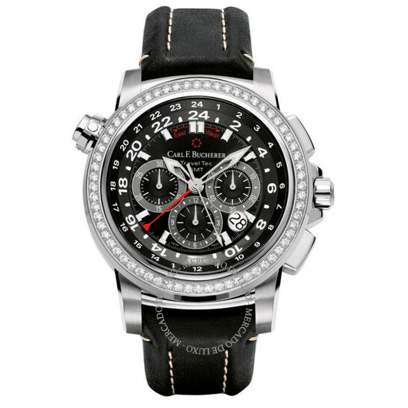 Relógio Cronógrafo Patravi TraveTec Automático 46 mm - Mercado de Luxo - O Maior E-Commerce de Bens, Produtos e Serviços de Luxo do Brasil.