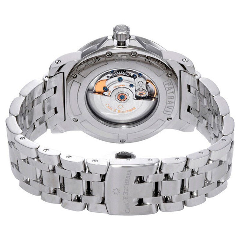 Relógio Patravi Autodate Automático Mostrador Branco 42 mm - Mercado de Luxo - O Maior E-Commerce de Bens, Produtos e Serviços de Luxo do Brasil.