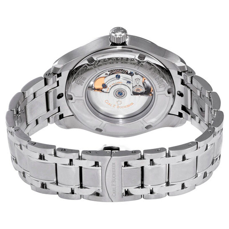 Relógio Manero Autodate Automático Mostrador Prateado 42 mm - Mercado de Luxo - O Maior E-Commerce de Bens, Produtos e Serviços de Luxo do Brasil.