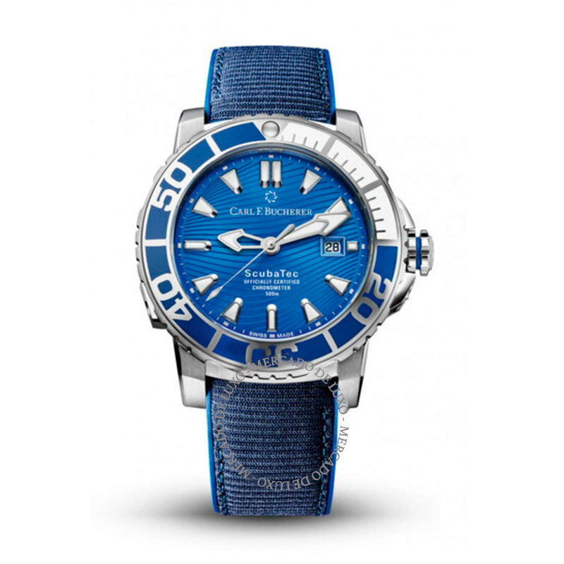 Relógio Patravi Scubatec Automático Mostrador Azul 45 mm - Mercado de Luxo - O Maior E-Commerce de Bens, Produtos e Serviços de Luxo do Brasil.
