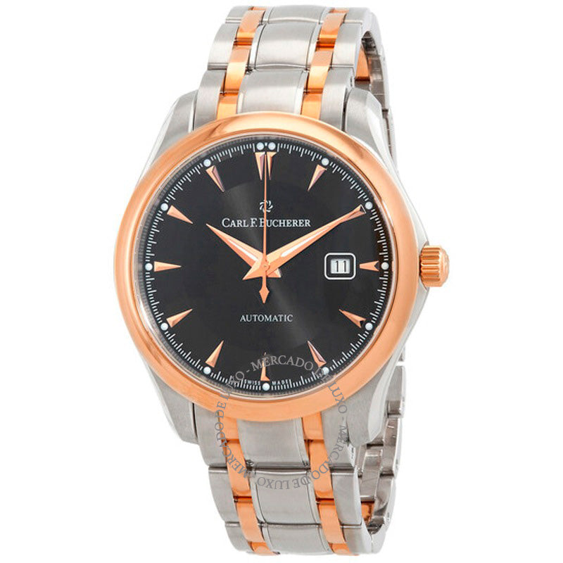 Relógio Manero Autodate Automático Mostrador Preto 42 mm - Mercado de Luxo - O Maior E-Commerce de Bens, Produtos e Serviços de Luxo do Brasil.
