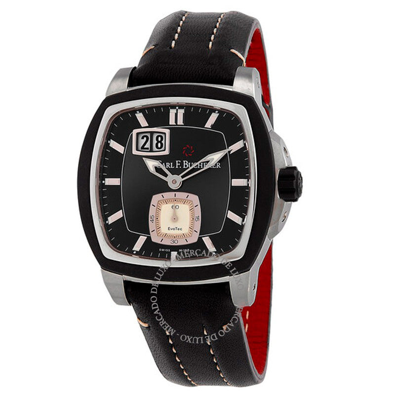 Relógio Patravi EvoTec Automático Mostrador Preto 39 mm - Mercado de Luxo - O Maior E-Commerce de Bens, Produtos e Serviços de Luxo do Brasil.