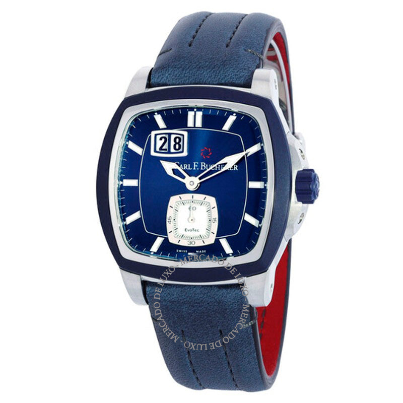 Relógio Patravi EvoTec Automático Azul 39 mm - Mercado de Luxo - O Maior E-Commerce de Bens, Produtos e Serviços de Luxo do Brasil.