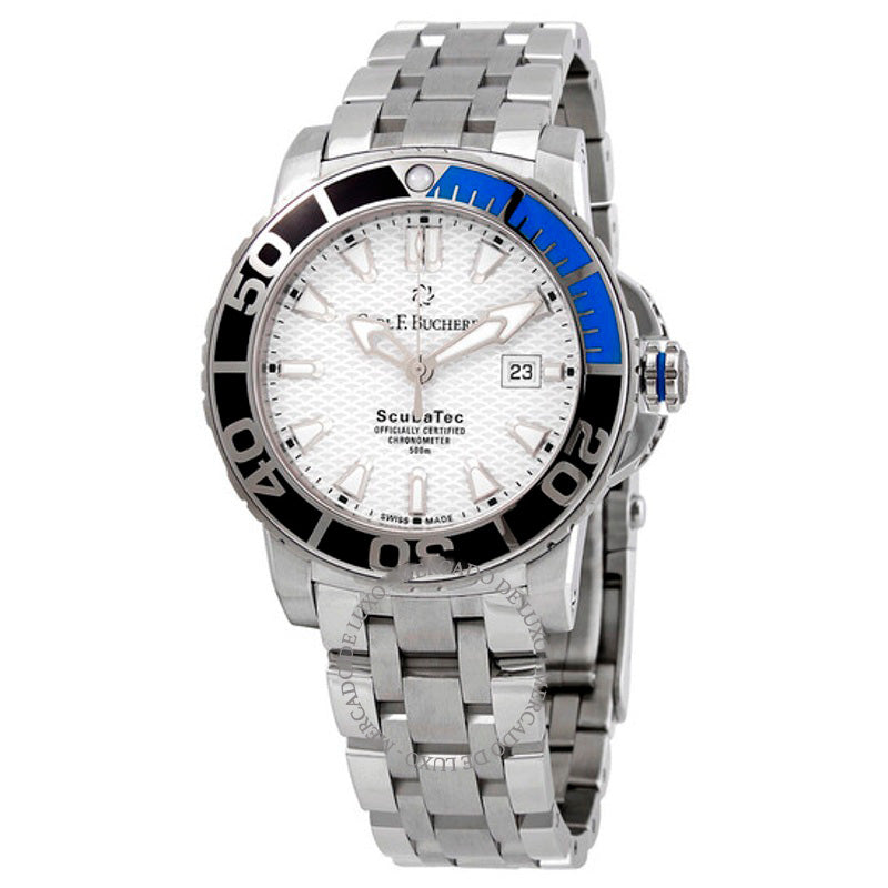 Relógio Patravi ScubaTec Mostrador Branco 44 mm - Mercado de Luxo - O Maior E-Commerce de Bens, Produtos e Serviços de Luxo do Brasil.