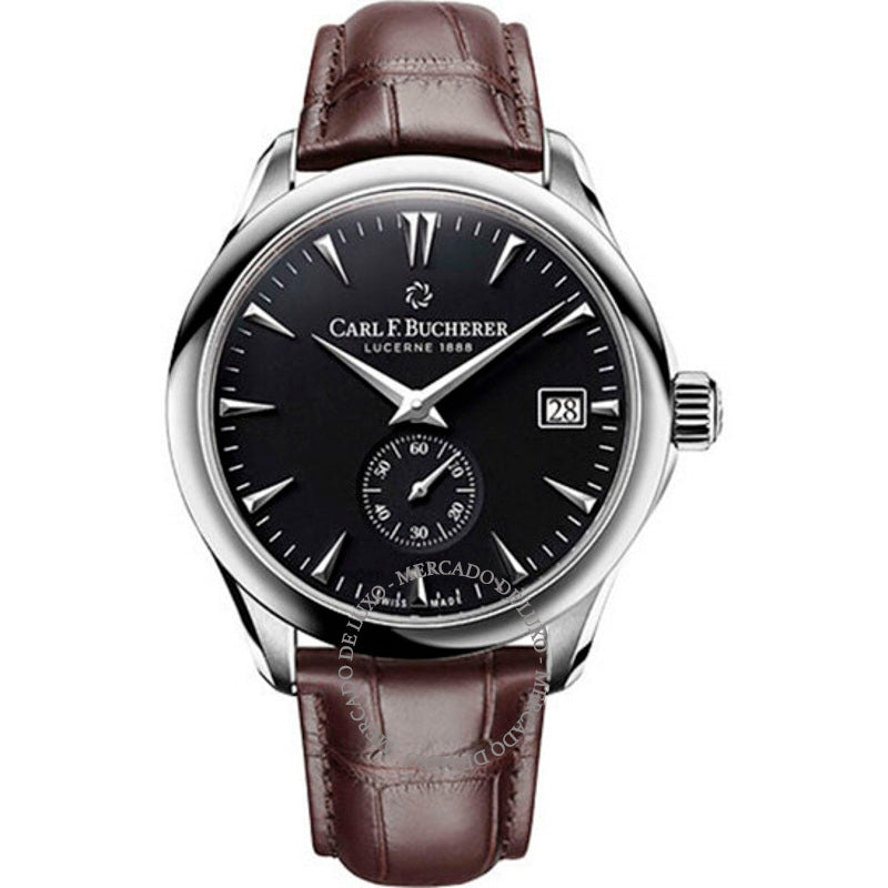Relógio Manero Automático Mostrador Preto 43 mm - Mercado de Luxo - O Maior E-Commerce de Bens, Produtos e Serviços de Luxo do Brasil.