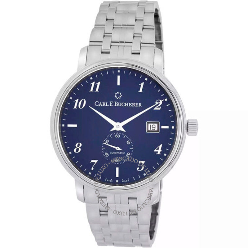 Relógio Adamavi Automático Mostrador Azul 20 mm - Mercado de Luxo - O Maior E-Commerce de Bens, Produtos e Serviços de Luxo do Brasil.