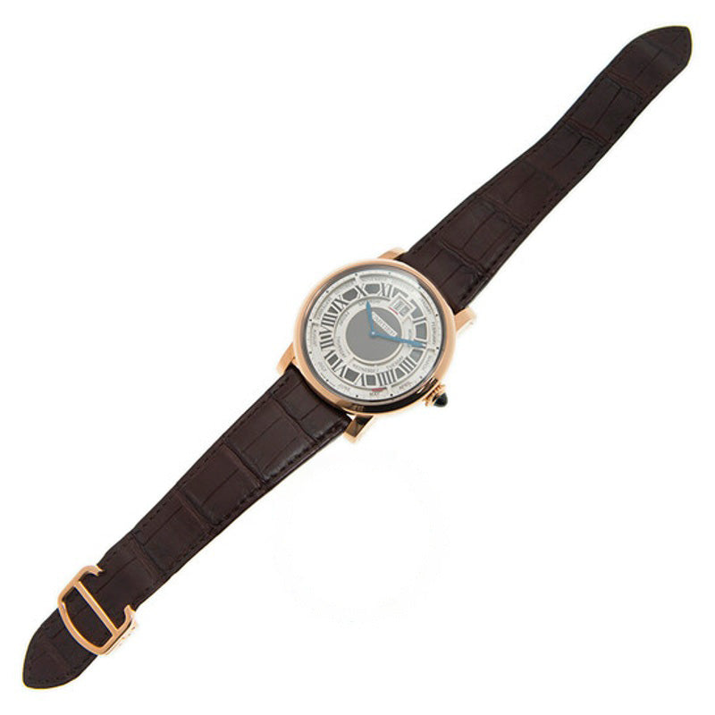 Relógio Rotonde de Cartier Calendário Anual Complicação Ouro Rosa 18K 45 mm - Mercado de Luxo - O Maior E-Commerce de Bens, Produtos e Serviços de Luxo do Brasil.