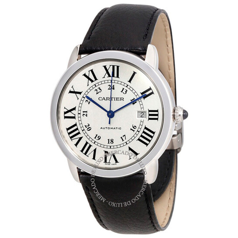 Relógio Ronde Solo Automático Mostrador Opalino Prateado 42 mm - Mercado de Luxo - O Maior E-Commerce de Bens, Produtos e Serviços de Luxo do Brasil.