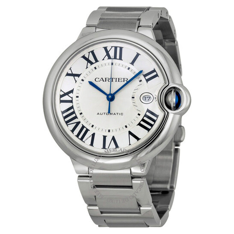 Relógio Ballon Bleu de Cartier Mostrador opalino prateado 42 mm - Mercado de Luxo - O Maior E-Commerce de Bens, Produtos e Serviços de Luxo do Brasil.