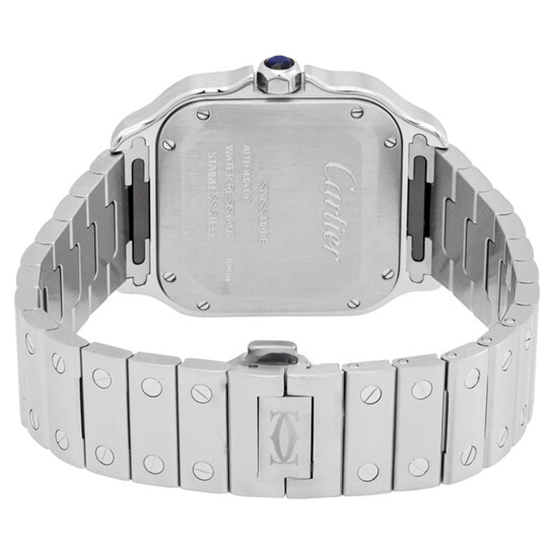 Relógio Santos Modelo Médio Mostrador Opalino Prateado 41 mm - Mercado de Luxo - O Maior E-Commerce de Bens, Produtos e Serviços de Luxo do Brasil.
