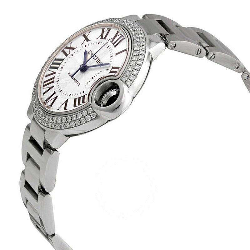 Relógio Ballon Bleu Mostrador opalino guilhoché prateado 33 mm - Mercado de Luxo - O Maior E-Commerce de Bens, Produtos e Serviços de Luxo do Brasil.