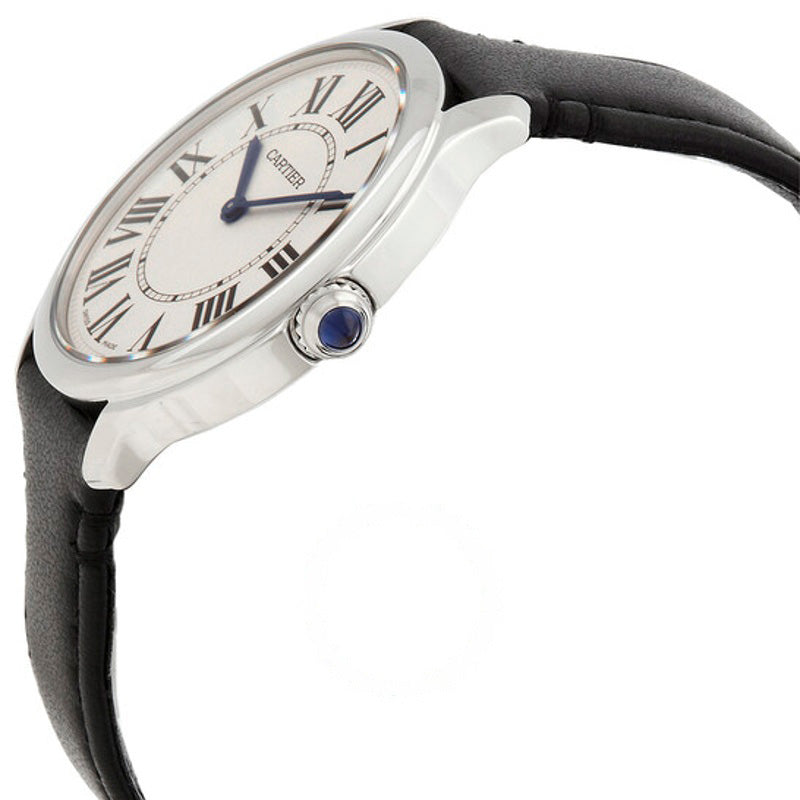 Relógio Ronde Must De Cartier Quartzo Mostrador Prateado 36 mm - Mercado de Luxo - O Maior E-Commerce de Bens, Produtos e Serviços de Luxo do Brasil.