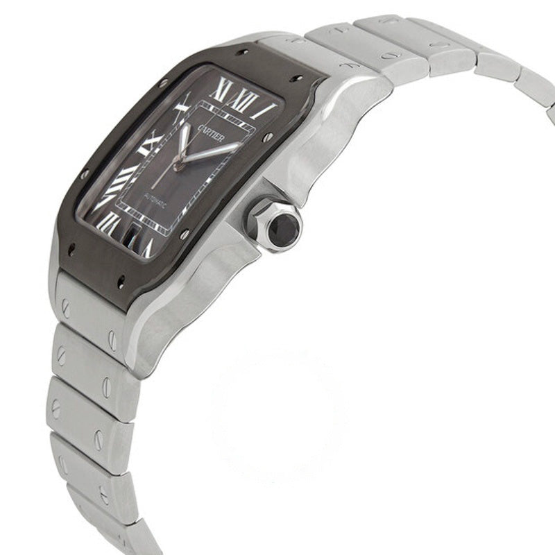Relógio Santos Large Model Automatic Mostrador Cinza 39 mm - Mercado de Luxo - O Maior E-Commerce de Bens, Produtos e Serviços de Luxo do Brasil.