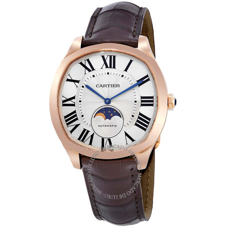 Relógio Drive de Cartier Automático Mostrador Prateado 40 mm - Mercado de Luxo - O Maior E-Commerce de Bens, Produtos e Serviços de Luxo do Brasil.