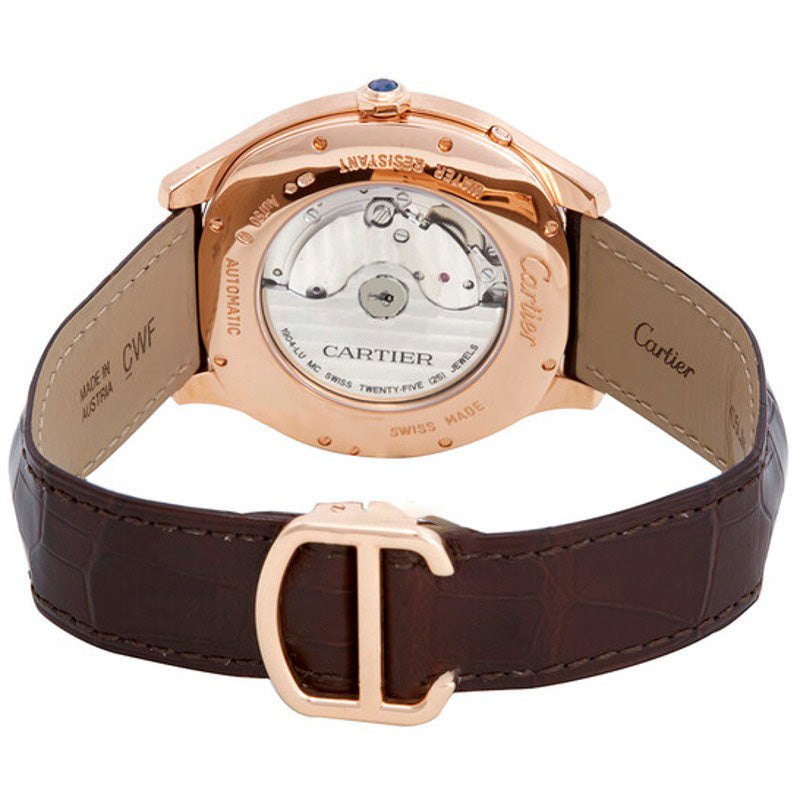 Relógio Drive de Cartier Automático Mostrador Prateado 40 mm - Mercado de Luxo - O Maior E-Commerce de Bens, Produtos e Serviços de Luxo do Brasil.