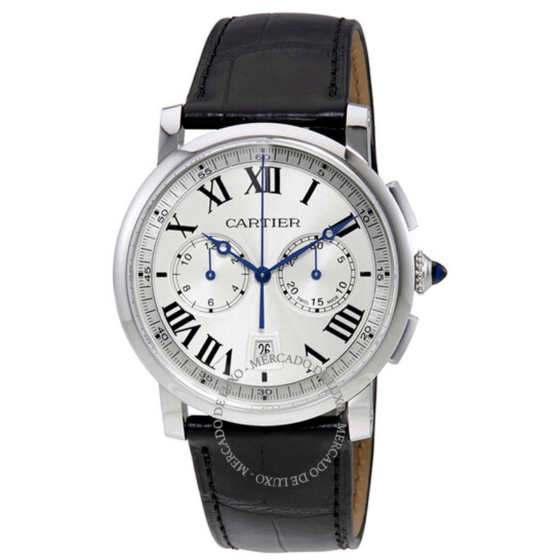 Relógio Rotonde Cartier Cronógrafo Automático 40 mm - Mercado de Luxo - O Maior E-Commerce de Bens, Produtos e Serviços de Luxo do Brasil.