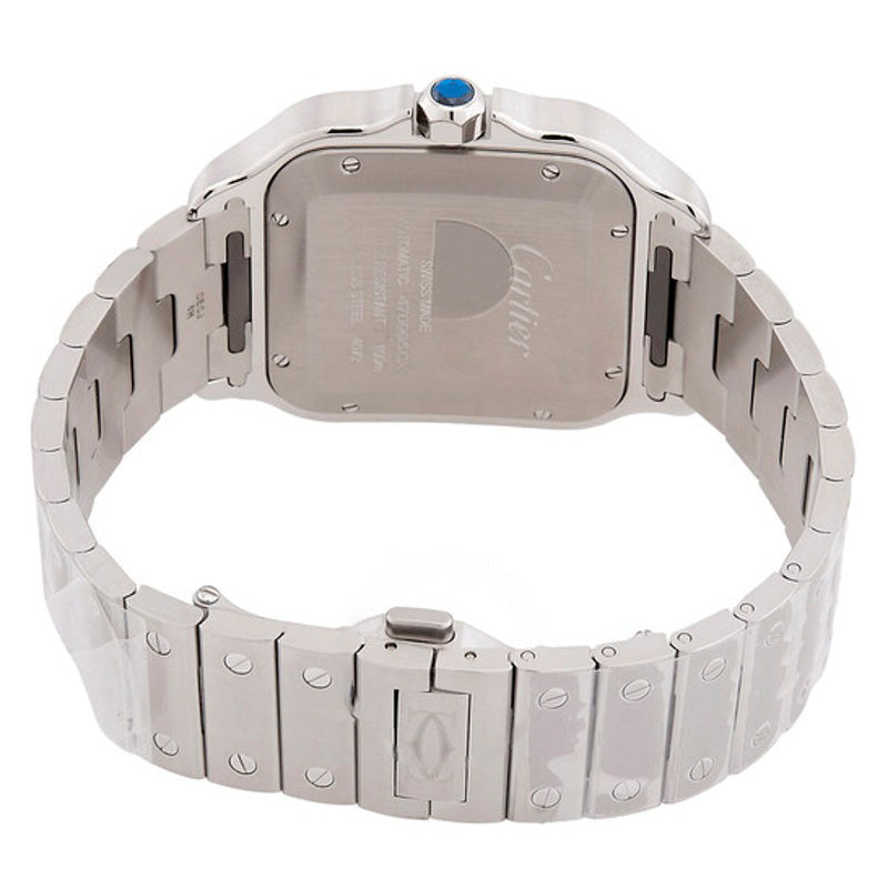 Relógio Santos Modelo Grande Mostrador Azul Estriado 39 mm - Mercado de Luxo - O Maior E-Commerce de Bens, Produtos e Serviços de Luxo do Brasil.