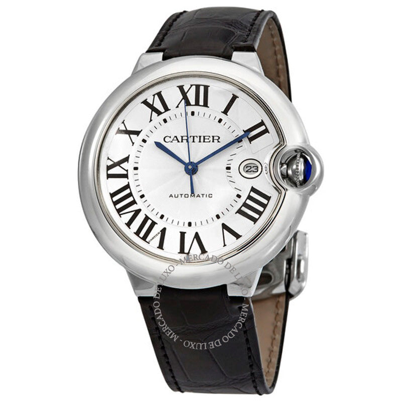 Relógio Ballon Bleu Automático Mostrador Prateado 42 mm - Mercado de Luxo - O Maior E-Commerce de Bens, Produtos e Serviços de Luxo do Brasil.