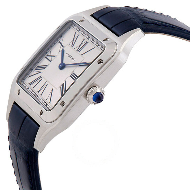 Relógio Santos-Dumont Grande Modelo Quartzo 31 mm - Mercado de Luxo - O Maior E-Commerce de Bens, Produtos e Serviços de Luxo do Brasil.
