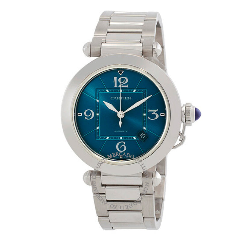 Relógio Pasha 41 mm Automático Mostrador Azul 41 mm - Mercado de Luxo - O Maior E-Commerce de Bens, Produtos e Serviços de Luxo do Brasil.