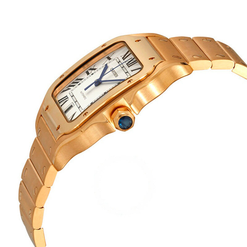 Relógio Santos Automático Mostrador Branco 39 mm - Mercado de Luxo - O Maior E-Commerce de Bens, Produtos e Serviços de Luxo do Brasil.