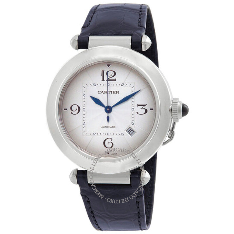 Relógio Pasha Automático Mostrador Prateado 41 mm - Mercado de Luxo - O Maior E-Commerce de Bens, Produtos e Serviços de Luxo do Brasil.