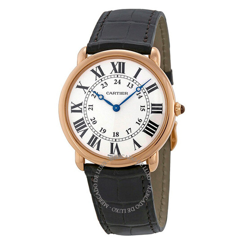 Relógio Ronde Louis Ouro Rosa 18kt 36 mm - Mercado de Luxo - O Maior E-Commerce de Bens, Produtos e Serviços de Luxo do Brasil.