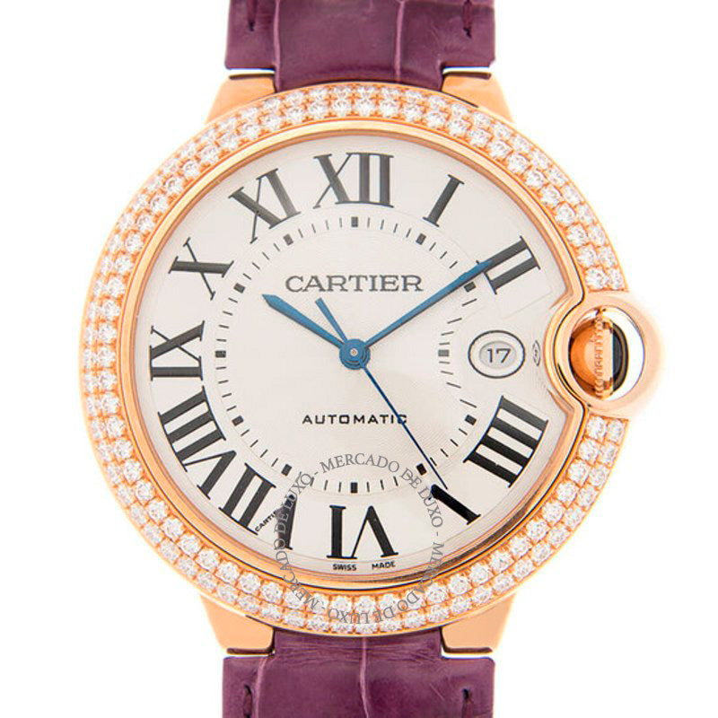 Relógio Ballon Bleu Mostrador prateado 42 mm - Mercado de Luxo - O Maior E-Commerce de Bens, Produtos e Serviços de Luxo do Brasil.