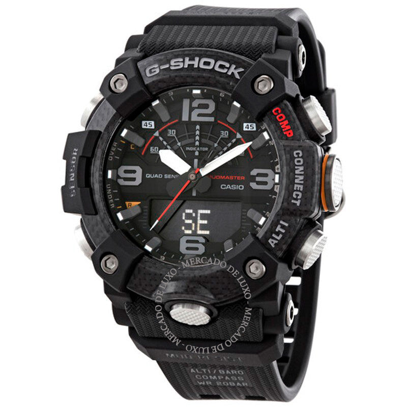 Relógio G-Shock Perpetual Alarm Hora Mundial Cronógrafo Quartzo Analógico-Digital Mostrador Preto 53 mm - Mercado de Luxo - O Maior E-Commerce de Bens, Produtos e Serviços de Luxo do Brasil.