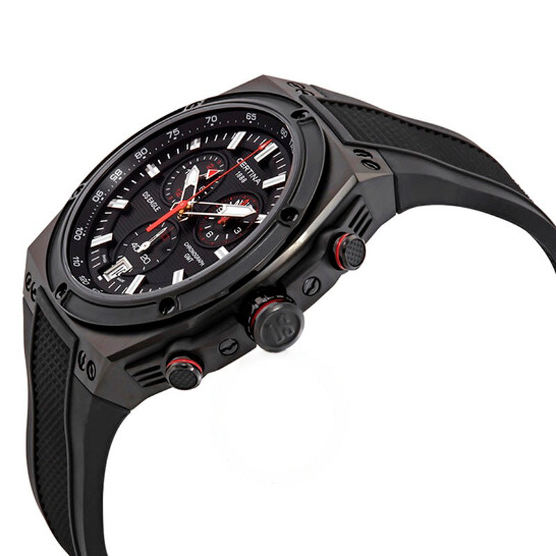 Relógio DS Eagle Cronógrafo GMT Mostrador Preto  - Mercado de Luxo - O Maior E-Commerce de Bens, Produtos e Serviços de Luxo do Brasil.