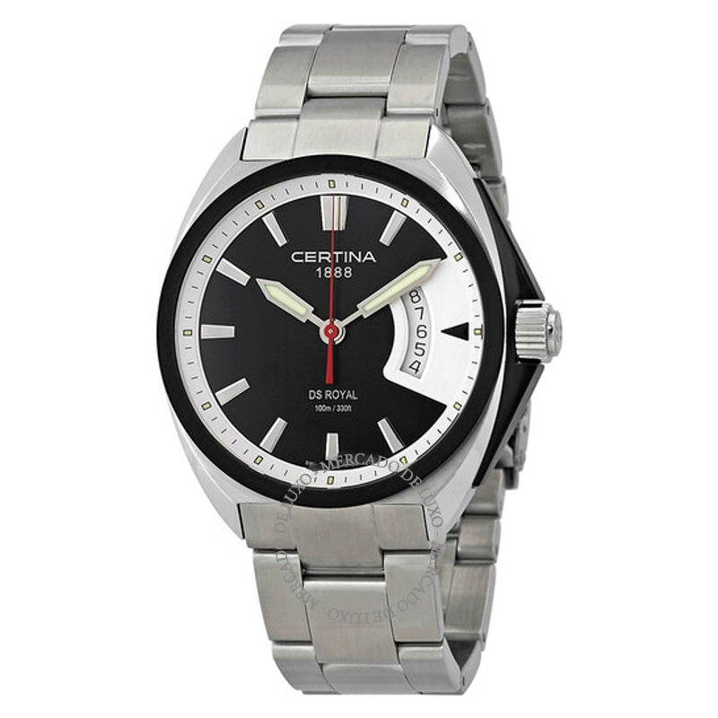 Relógio DS Royal Quartz Mostrador Preto 42 mm - Mercado de Luxo - O Maior E-Commerce de Bens, Produtos e Serviços de Luxo do Brasil.