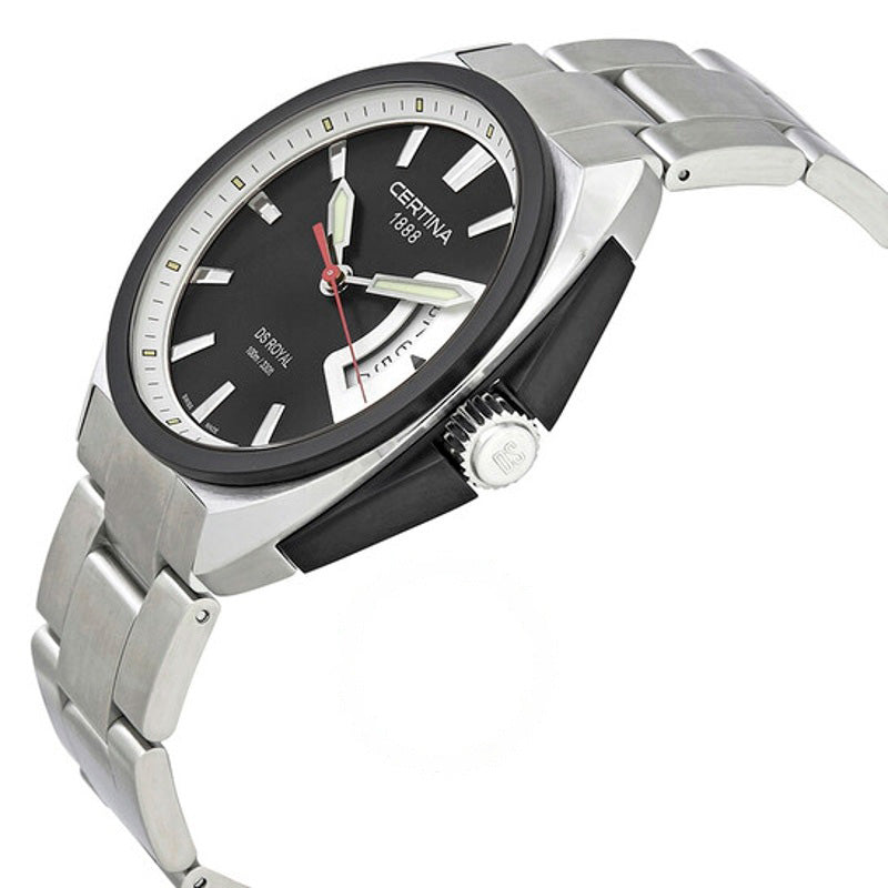 Relógio DS Royal Quartz Mostrador Preto 42 mm - Mercado de Luxo - O Maior E-Commerce de Bens, Produtos e Serviços de Luxo do Brasil.