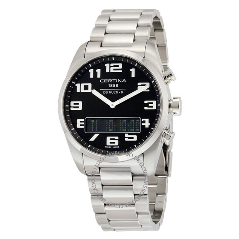 Relógio DS Multi-8 Mostrador Preto 42 mm - Mercado de Luxo - O Maior E-Commerce de Bens, Produtos e Serviços de Luxo do Brasil.