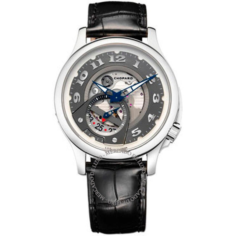 Relógio LUC Tech Twist Automático Recortado em Ouro Branco 18 K 41 mm - Mercado de Luxo - O Maior E-Commerce de Bens, Produtos e Serviços de Luxo do Brasil.