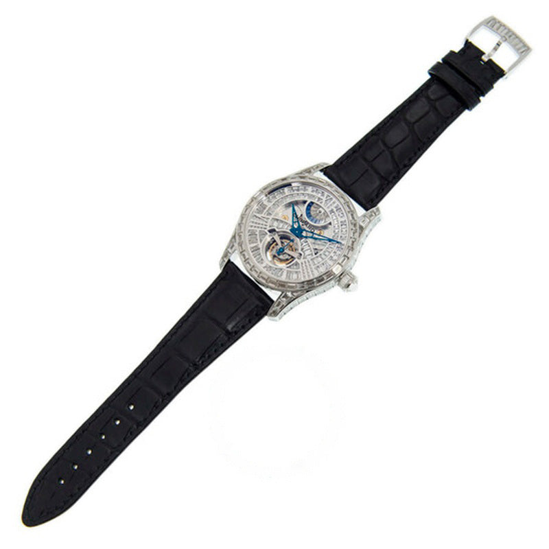 Relógio LUC Quattro Tourbillon Corda Manual Mostrador Prateado com Diamante 43 mm - Mercado de Luxo - O Maior E-Commerce de Bens, Produtos e Serviços de Luxo do Brasil.