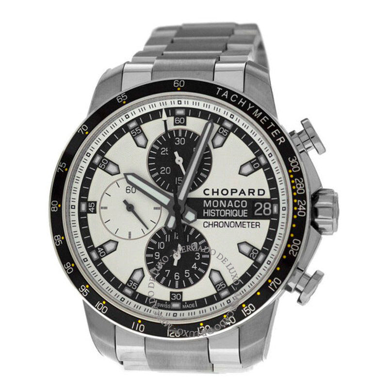 Relógio Grand Prix de Monaco Cronógrafo Automático Mostrador Branco 44 mm - Mercado de Luxo - O Maior E-Commerce de Bens, Produtos e Serviços de Luxo do Brasil.